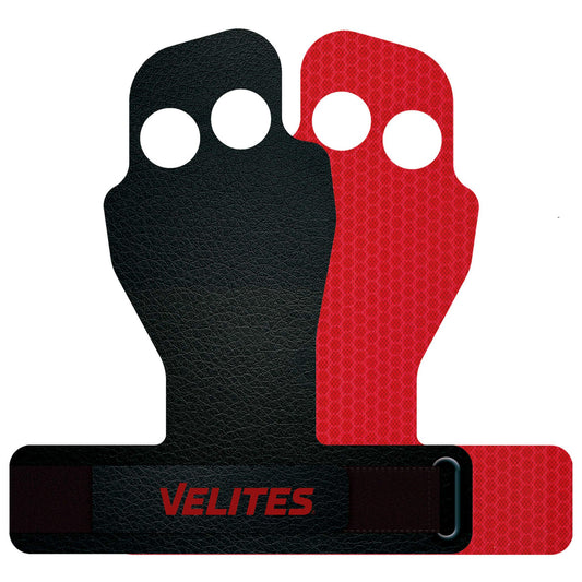 "Velites Handgrips for Gym, Crosstraining or Training | Shell Flexy Hand Grips " (Medium)