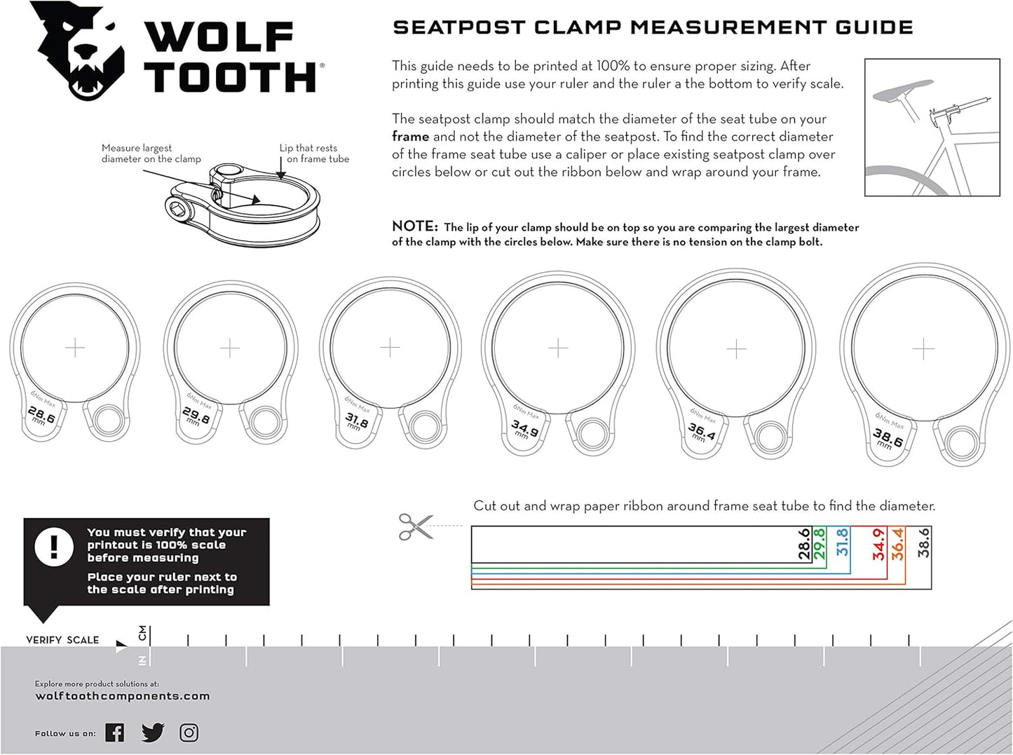 Wolf Tooth Precision-Machined Seatpost Clamp