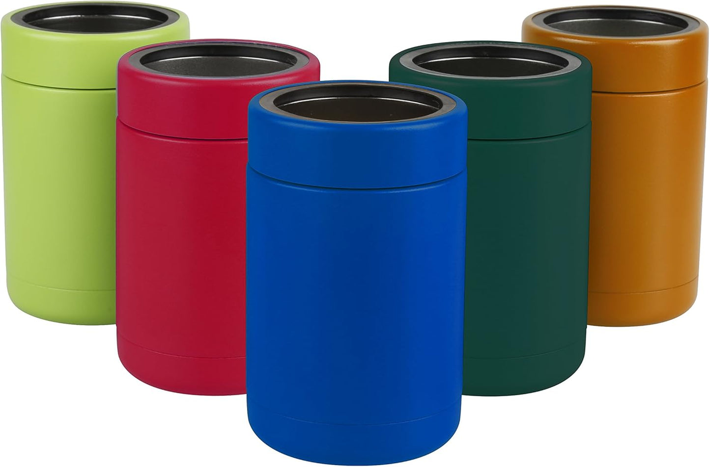 Tahoe Trails 12 oz Stainless Steel Double Wall Vacuum Insulated Can Cooler (Blue)