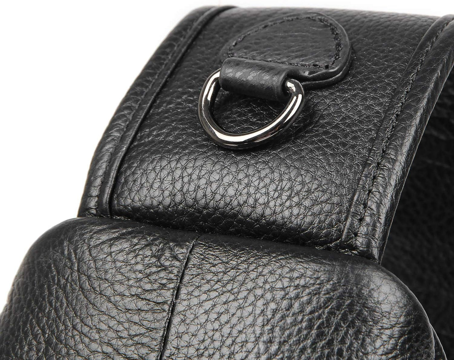 Full Grain Leather Crossbody Sling Bag Chest Backpack Outdoor Travel Hiking Sports Daypacks