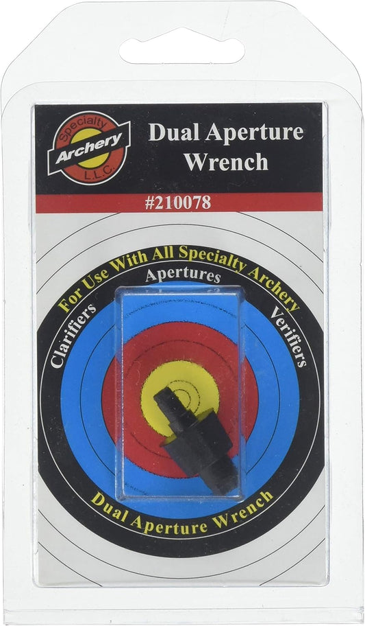 Specialty Archery Peep Wrench 1/8 in. and 1/4 in. Apertures