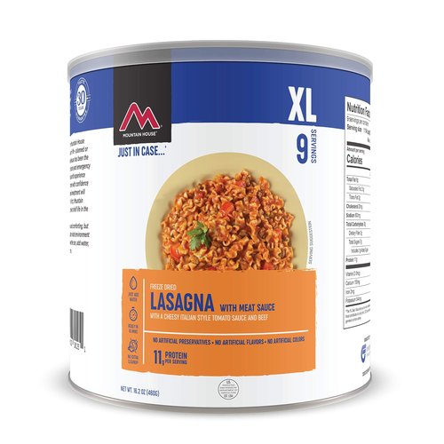 Mountain House Homestyle Chicken Noodle Casserole | Freeze Dried Survival & Emergency Food | #10 Can & Lasagna with Meat Sauce | Freeze Dried Survival & Emergency Food | #10 Can