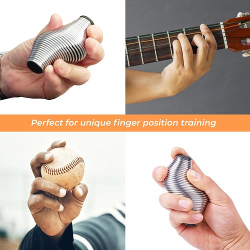 Spring Stress Therapy Ball & Hand Squeeze Ball - Fidget & Strength Trainer - Hand Exerciser Grip Strengthener & Squishy Tools for Wrist Rehab, Stress Relief Hand & Finger Therapy Squeeze Ball