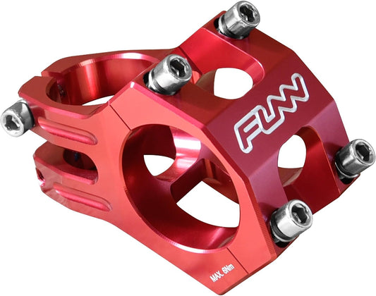 Funn Funnduro MTB Stem with 35mm Bar Clamp - The Ultimate Ultralight and Tough Alloy Bicycle Stem for Mountain Bike and BMX Bike