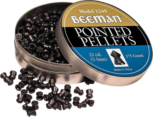 Beeman .22 Caliber Pointed Pellets (Pack of 175)