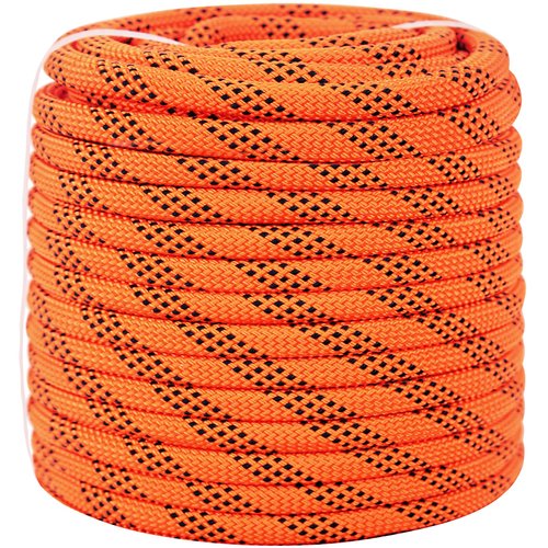 Meyoppm Braided Polyester Arborist Rigging Rope (3/8 inch x 150 feet), High Strength Arborist Rigging Rope for Outdoor Rock Climbing, Mountain Climbing, Hiking, etc.
