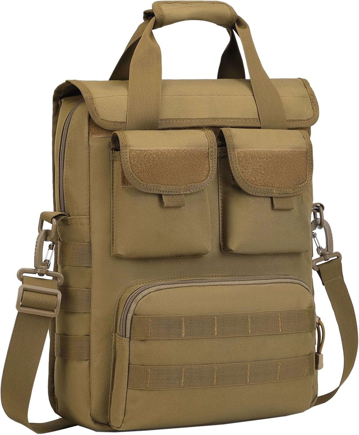 ArcEnCiel 12.9-14 Inch Laptop Tactical Messenger Bag Men MOLLE Sling Pack Briefcase Gear Handbags Utility Carry Satchel