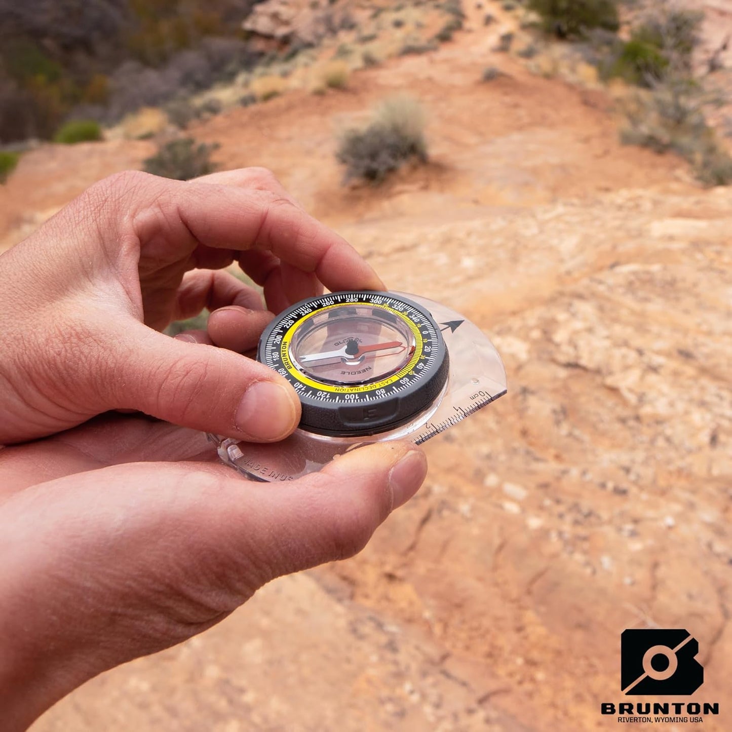 TruArc 3 Base Plate Compass by Brunton - Precision Navigation Tool