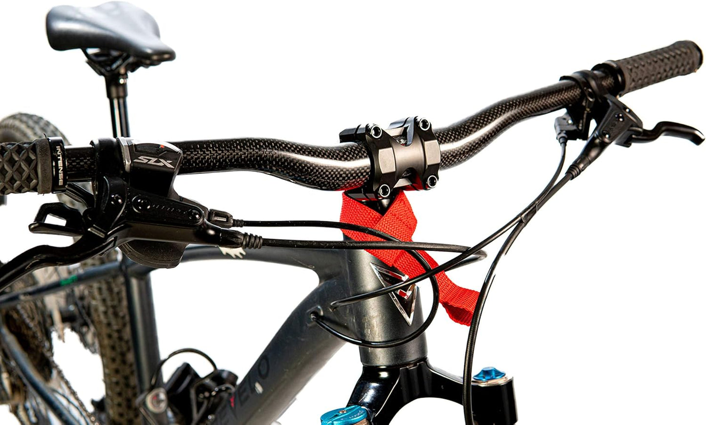 Quick Loop with Carabiner - Quickly Attach Adventure Tow Bungee to Any Bike Handlebar or Seat