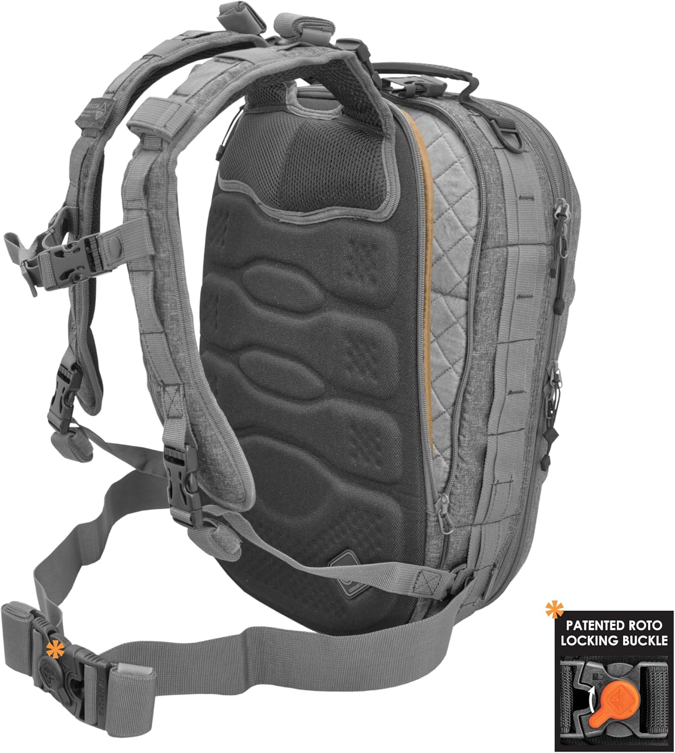 HAZARD 4 Pillbox™ Tactical Backpack – Heavy Duty Military Survival Pack for Men and Women – EDC Rucksack for Laptop, Motorcycle, Outdoor, Bug Out, Gym, Range, Travel, and Camping – 29.5 Liter, Black