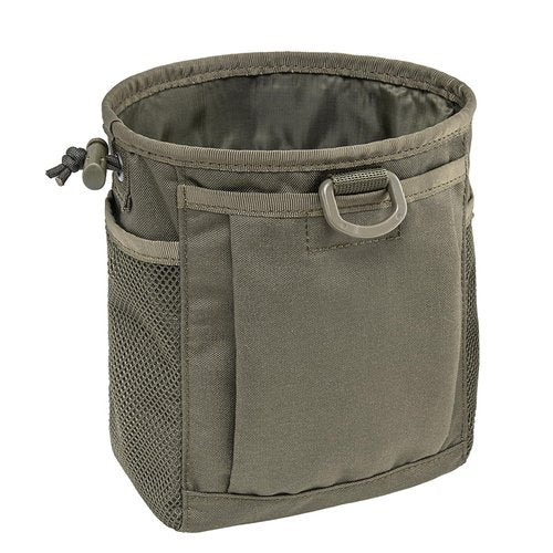 TSPRO MOLLE Tactical Dump Pouch with Adjustable Drawstring Closure for Magazines, Ammo, Tactical Vests & Duty Belts (Green)