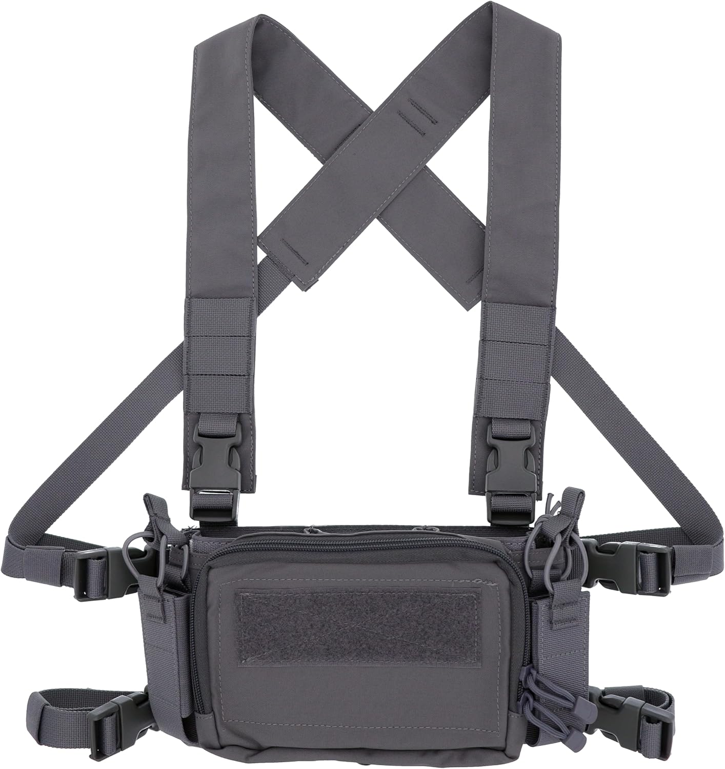 Micro Chest Rig with 5.56/ 9mm Airsoft Mag Pouch & Tactical X Harness