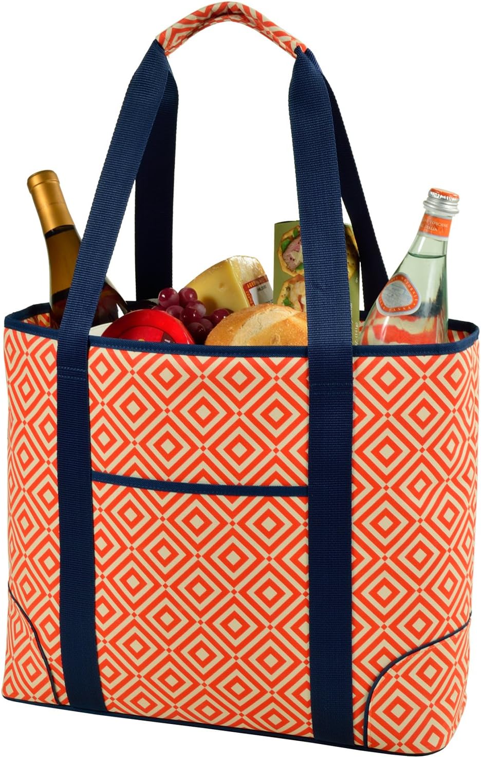 Picnic at Ascot Extra Large Insulated Cooler Bag - 30 Can Tote- Designed & Quality Approved in USA