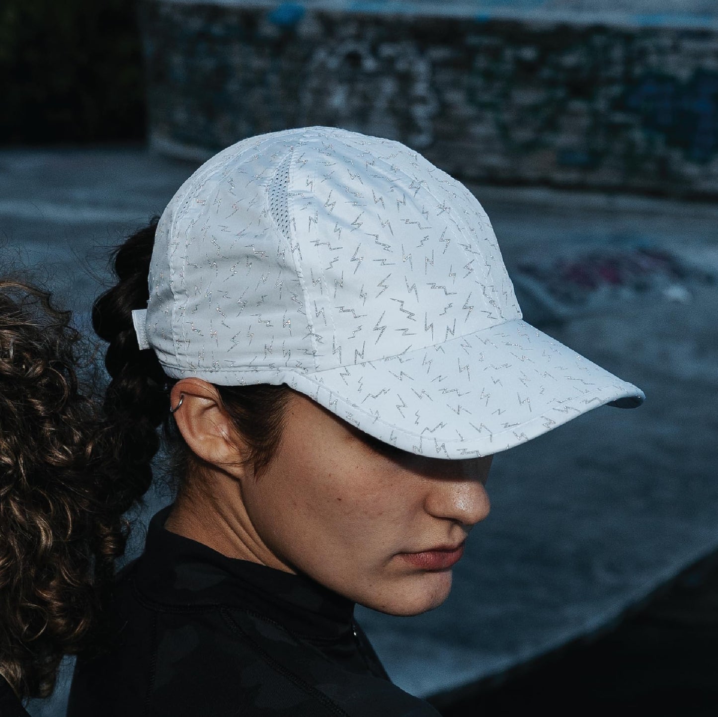 Sprints Race Day Performance Running Cap | The Lightweight, Quick Dry, Sport Hat, One Size, Unisex (Supercell Flash Reflective)