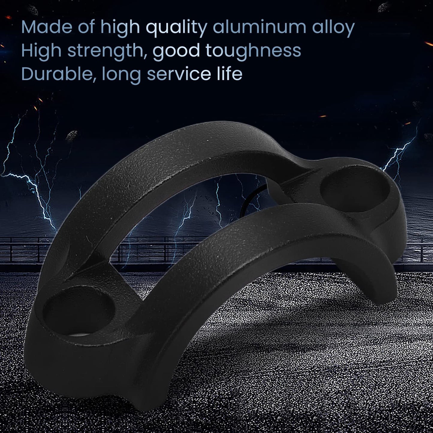 Qiilu Magura Aluminium Alloy U Shape Brake Lever Clamp with 2 Holes