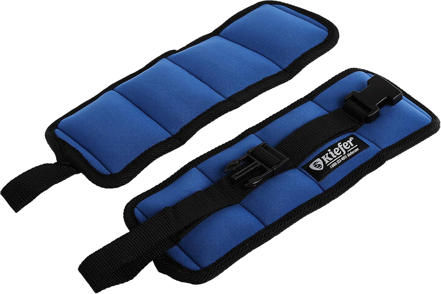 Ankle/Wrist Weights 1.5 lbs Pair - Kiefer 811400-3, Dark Blue for Strength Training