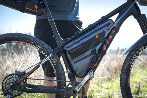 Blackburn Outpost Elite Frame Bike Bag (Grey, Large)