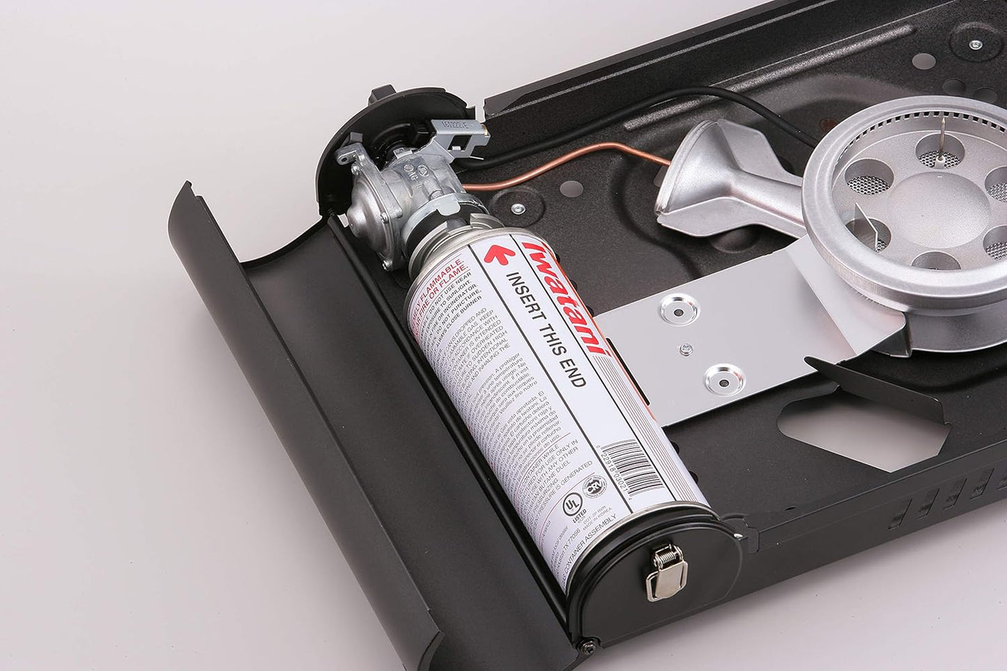 Iwatani America EPR Cassette Feu-EcoPremium Portable Butane Stove Cooktop, Black