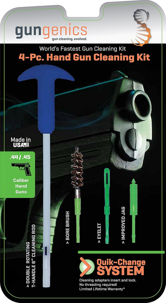 4-Pc. Hand Gun Cleaning Kit - .44/.45 Caliber
