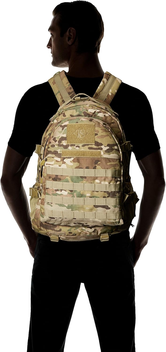 TRU-SPEC Elite 3-Day Tactical Camo Backpack for Camping & Hiking