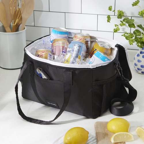 Vera Bradley Recycled Ripstop Cooler, Flamingo Party