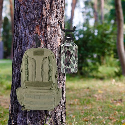 Dyreps Screw in Tree Steps Bow Hooks, 40Pcs Bow Hangers for Hunting, Bow Hooks Bow Hangers for Tree Stand, Archery Bow Tree Stand Accessories Gear Holder for Outdoor Hunting Sports