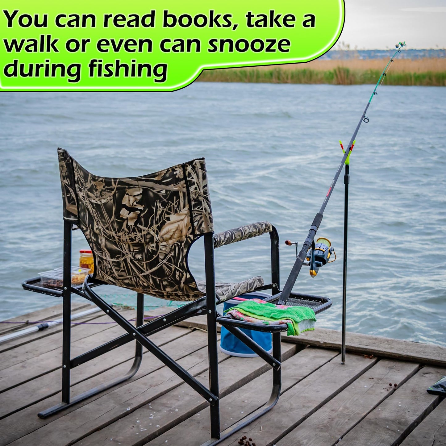 Famgee 46 Pcs Plastic Fishing Bells Clips Night Fishing Rod Fish Bite Bait Alarm Indicator with Dual Alert Bells