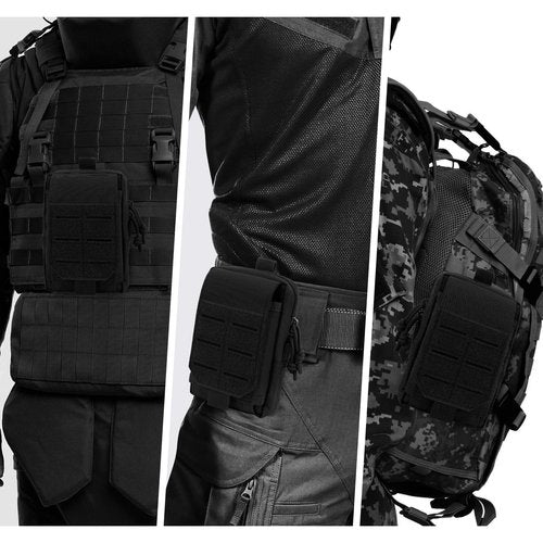 ZZY Tactical Molle EDC Pouch,Cellphone Pouch Holder Waist Bags Small Utility Pouch Belt Bags, Tactical Molle Pouch Military Waist Bag for Outdoor Sports, Travel, Hunting, and Fishing