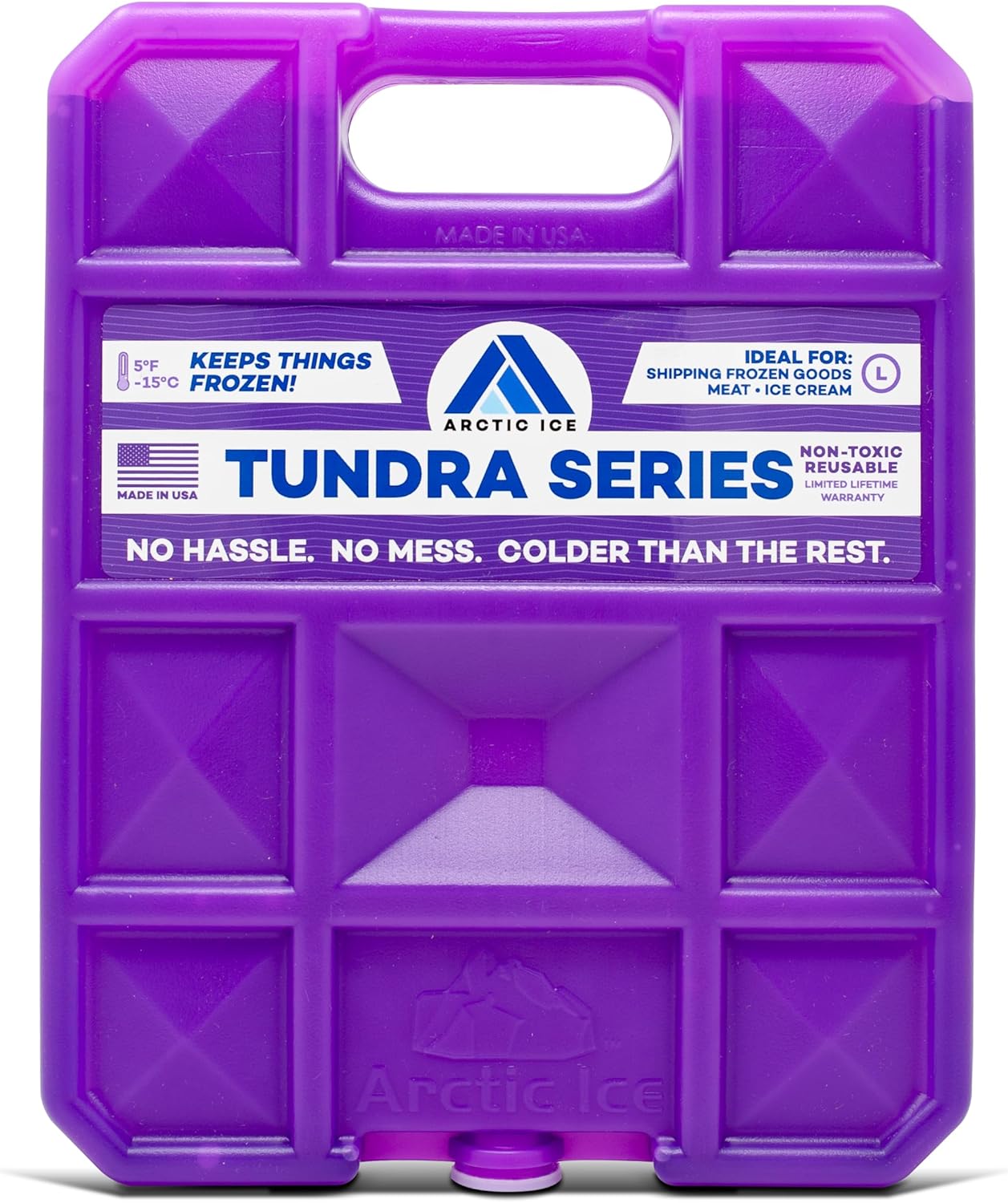 Arctic Ice Tundra Series Reusable Ice Pack - Long-Lasting 5°F Cooling for Coolers