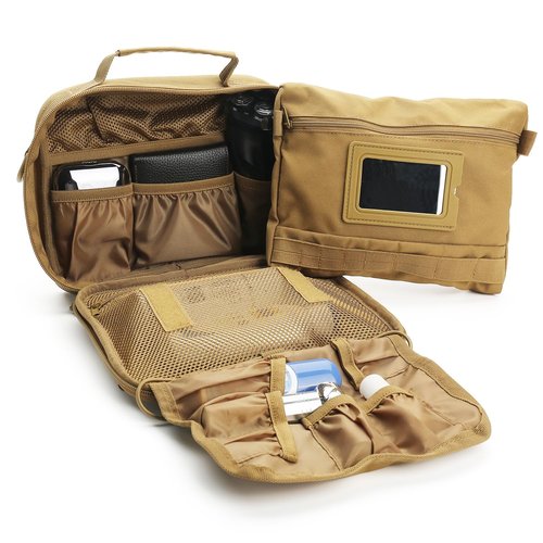 SMONT Tactical Toiletry Bag and WW2 US Gaiters