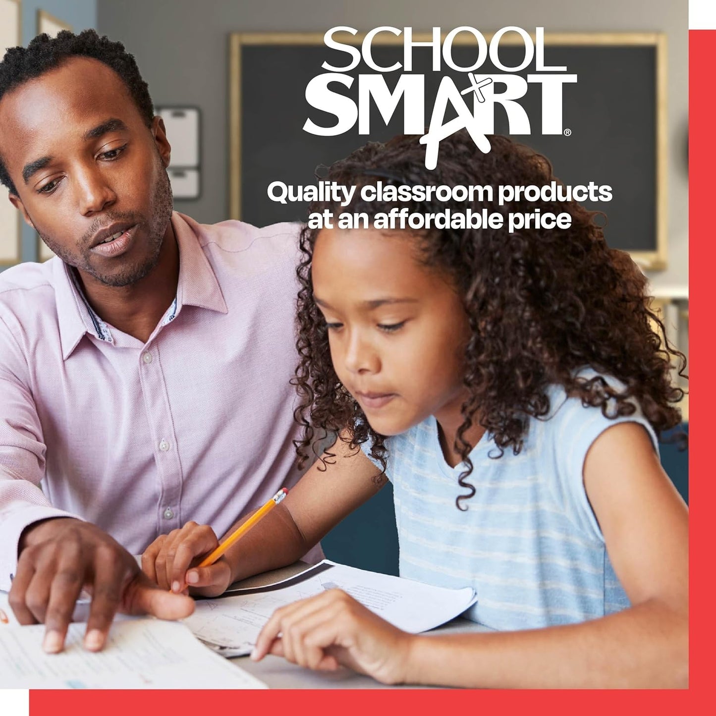 School Smart Poster Board, 11 x 14 Inches, White, 25 Count (Pack of 1) - 1371698