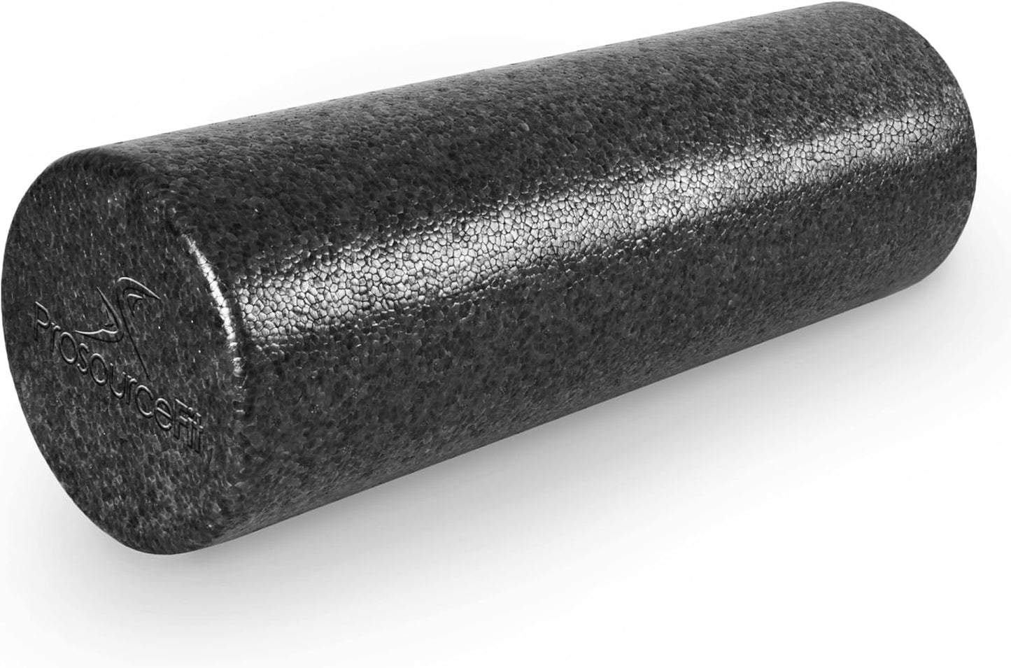 ProsourceFit High Density Foam Rollers 12 - inches Long, Firm Full Body Athletic Massage Tool for Back Stretching, Yoga, Pilates, Post Workout Muscle Recuperation, Black/Green