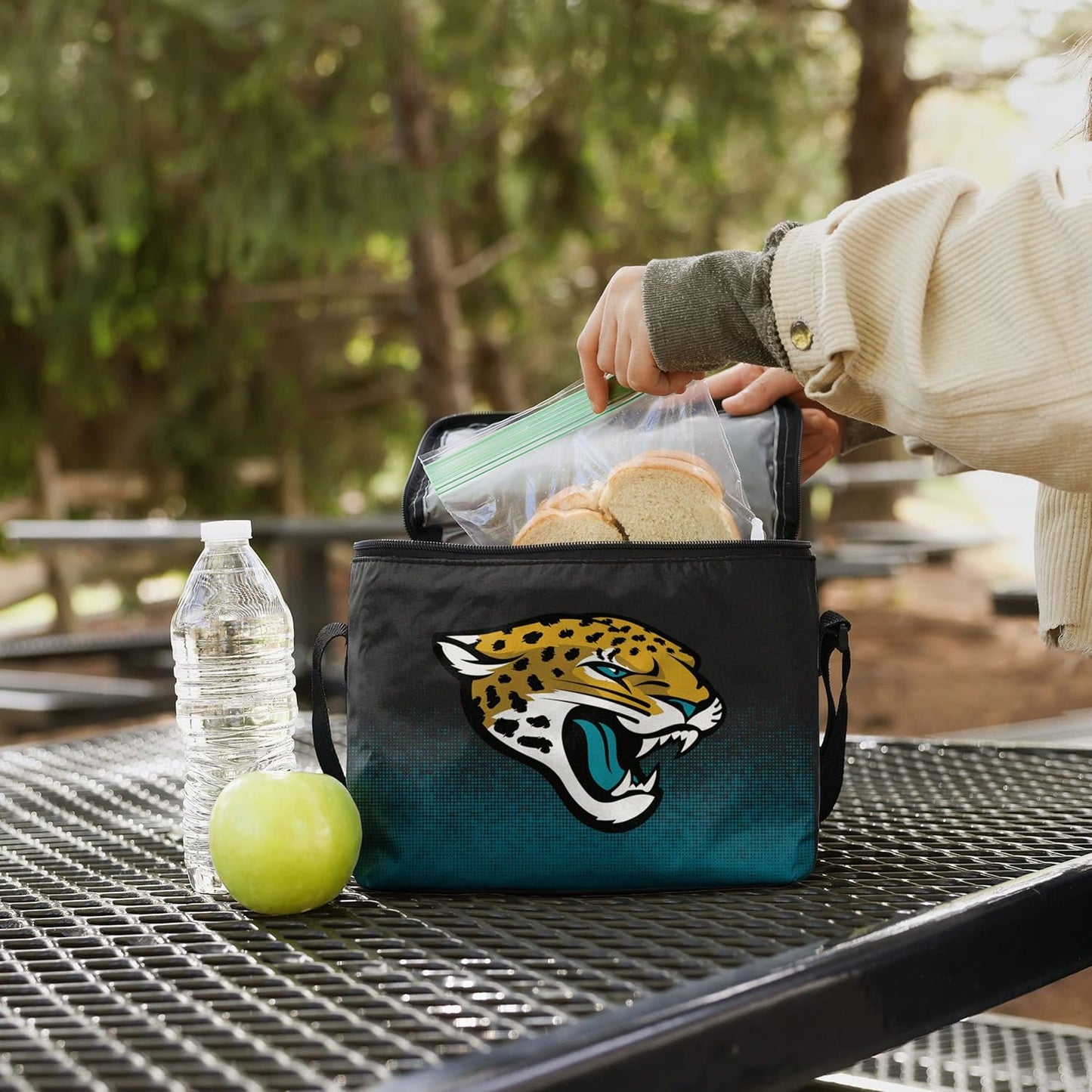 FOCO Unisex Gradient Print Lunch Bag Cooler