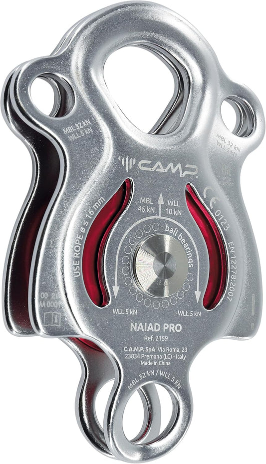 Naiad Pro Pulley for CAMP - High-Performance Climbing Gear for Adventurers