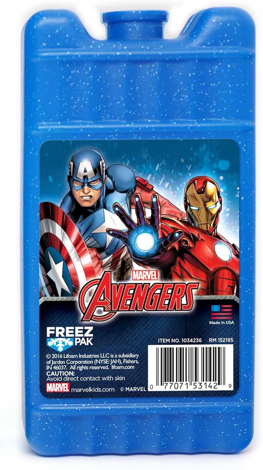 Freez Pak Hold 6 Can Soda Beer Coolant Reusable Ice Pack