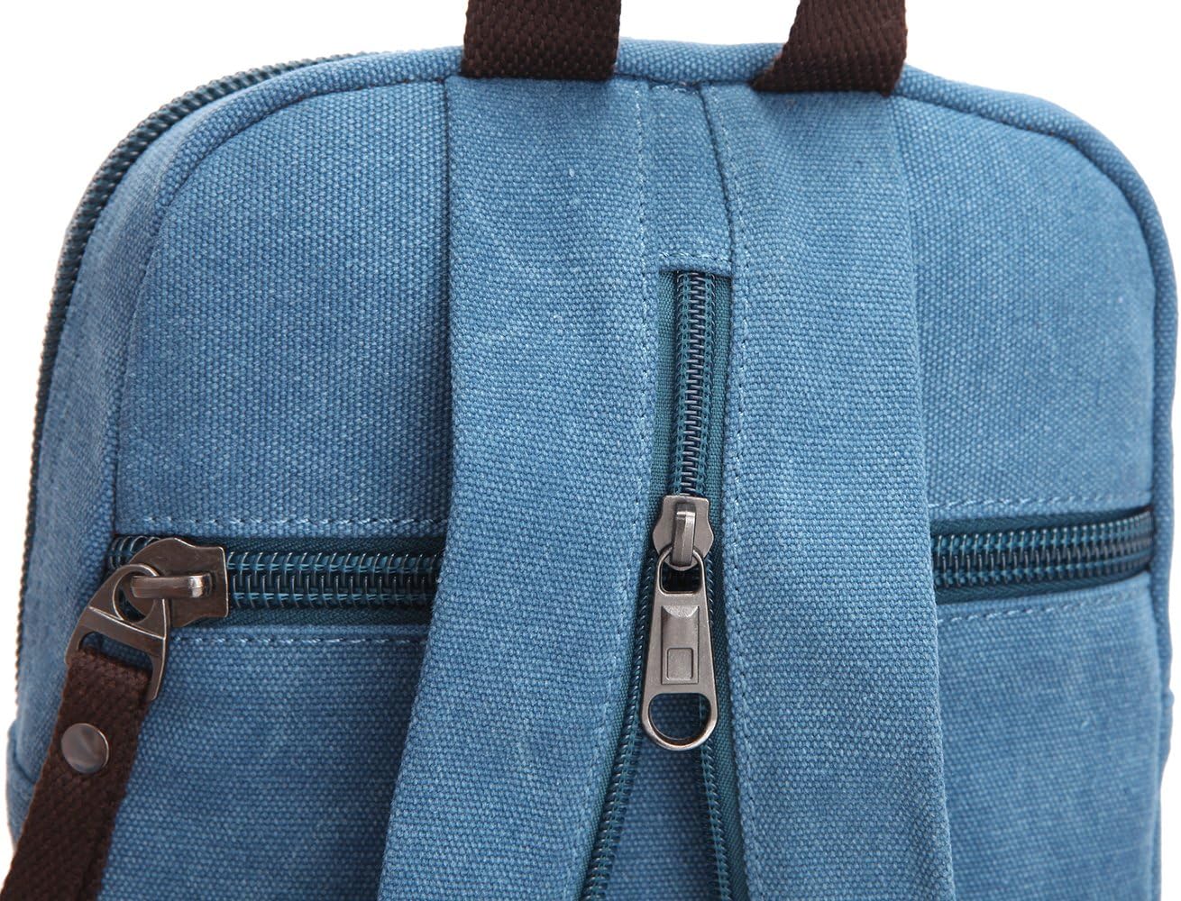 Arbag Small Cute Backpack Vintage Casual Canvas Shoulder Bag Daypack 8528bag,Grey