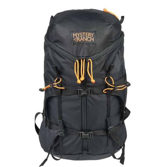 Mystery Ranch Gallagator 20 Backpack – Weather Resistant Travel Bag with Sternum Strap – Black, 20L, L/XL