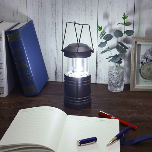 XYSRZ Camping Lantern, Battery Powered LED Lanterns for Hurricane Power Outage, 4 Pack