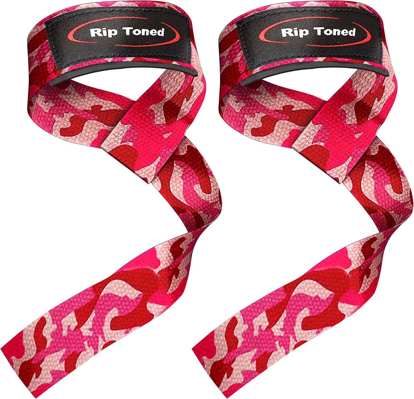 Rip Toned Performance Wrist Straps For Weightlifting - 23" Weight Lifting Straps for Men, Women (Padded) - Cotton Gym Wrist Wraps for Deadlift, Strength Training, Powerlifting, Bodybuilding