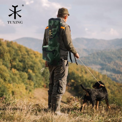 TUXING Pcp Carbon Fiber Tank,Paintball Air Tank & Cylinder Carrier Bag Pouch Backpack 3L/6.8L/9L (3L-camouflage)