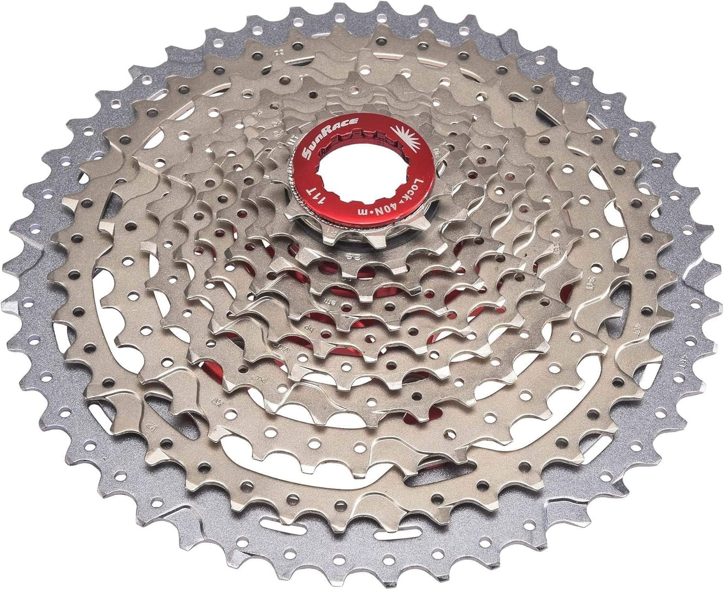 SunRace CSMX3 10-Speed Cassette for Adults - 1146T Unisex Bike Gear