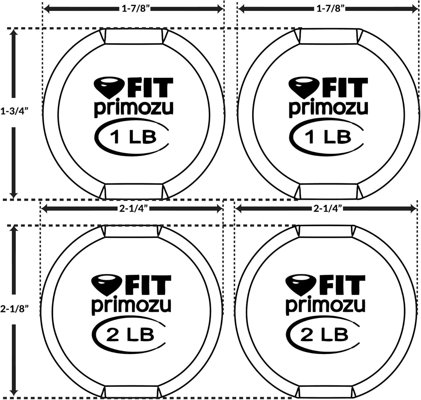 FIT Neoprene Dumbbells (Pairs & Sets)