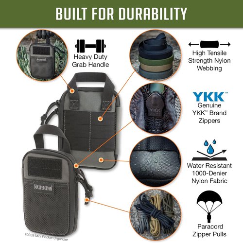 MAXPEDITION Mini Pocket Organizer - Compact Tactical Gear Storage Solution