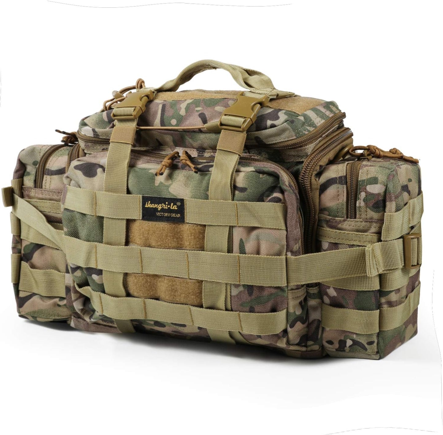 SHANGRI-LA Tactical Range Bag Outdoor Sling Backpack Hiking Fanny Waist Pack