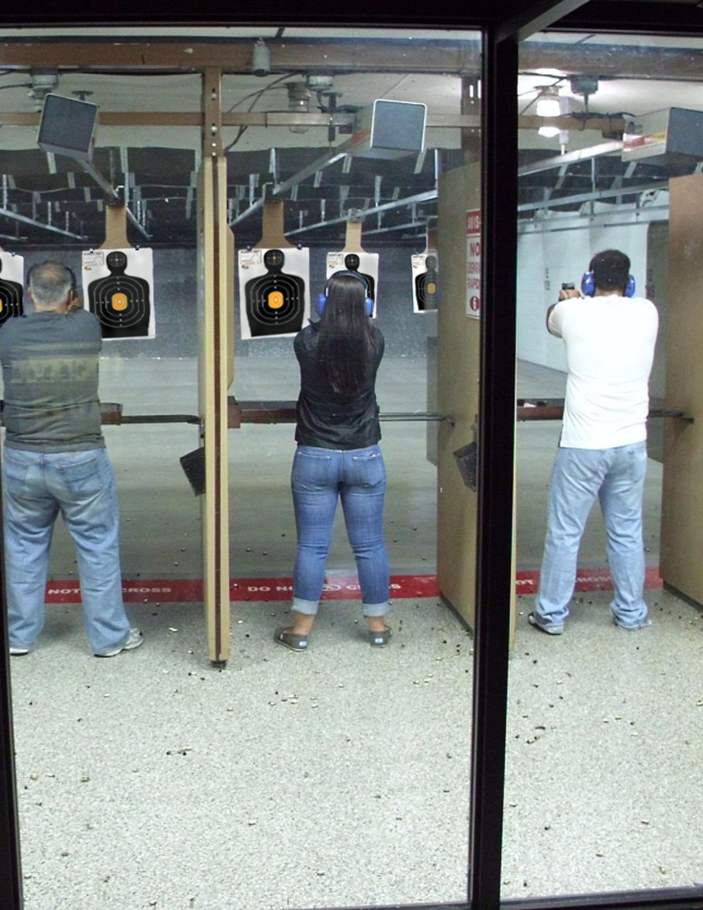 50-Pack Paper Shooting Targets for Range Practice - Bulk Silhouette Targets with Bullseye for Hunting, Handguns, Pistols & Rifles | Large 14x22 Inch Size for Accurate Aim & Training