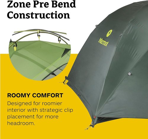 MARMOT Crane Creek 2P/3P Camping and Backpacking Tents & Footprints