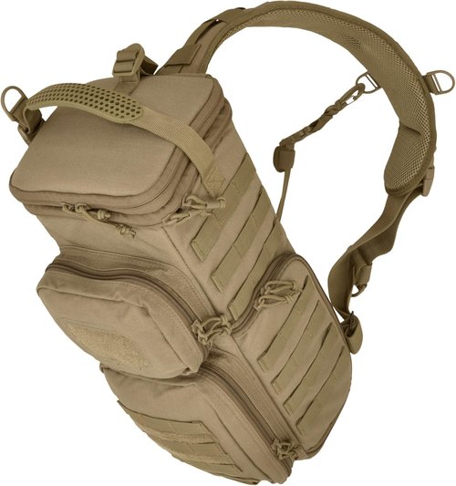 Evac Plan-B(TM) Sling Pack w/ MOLLE by Hazard 4(R) - Coyote