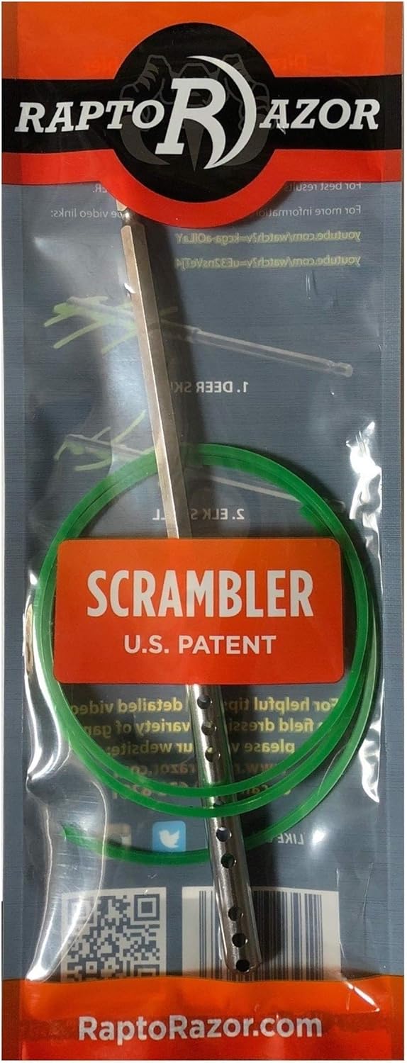 Raptorazor Scrambler Deer and Elk Skull Cleaning Tool