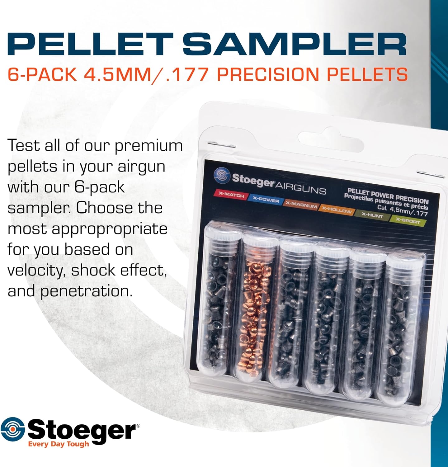Stoeger X-Series Pellets - for Practice and Precision Targets