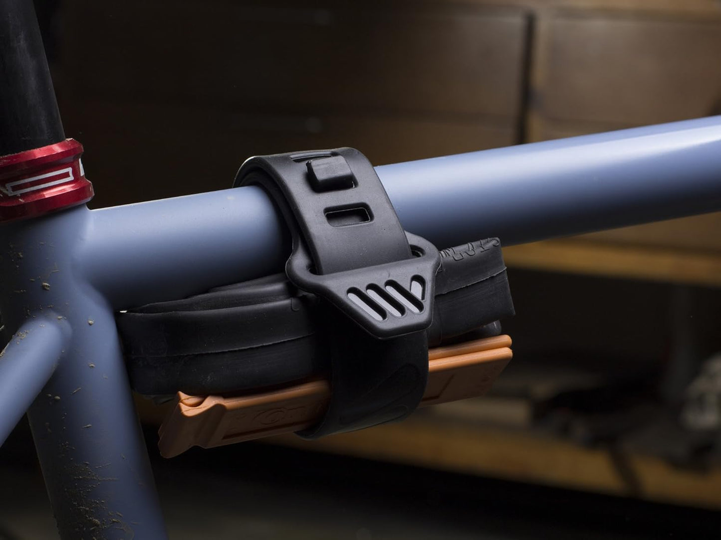 All Mountain Style AMS Silicone Strap to hold bike camera – For those Oh bad moments when you flat